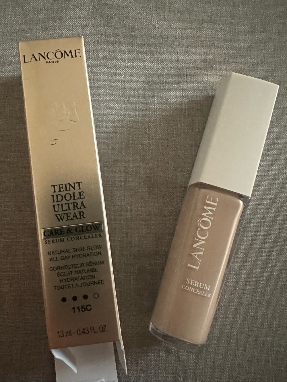Lancôme Teint Idole Ultra Wear Care & Glow Serum Concealer in shade 115C